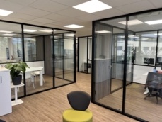 Installation de cloison amovible à Lyon