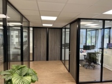 Installation de cloison amovible à Lyon